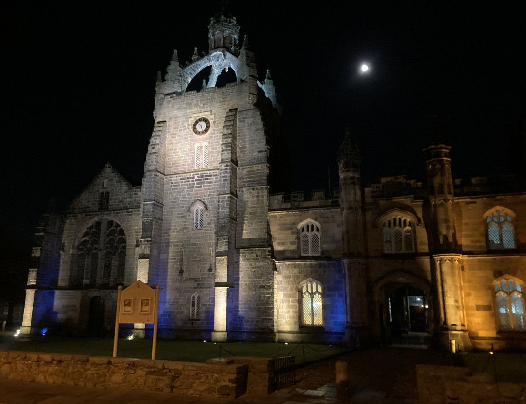 Cracking Retirement - photo of Aberdeen University building